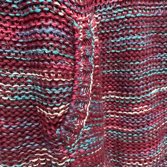 Eddie Bauer Women’s New Long Sleeve Pull Over Sweater Hoodie Sz M Dark Berry $90 - Picture 6 of 10